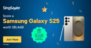 SingSaver Samsung Galaxy S25 抽奖